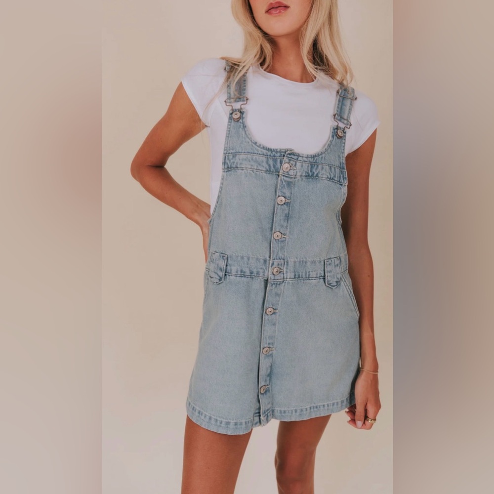 FREE PEOPLE - EDIE DENIM SKIRTALL - Size XL - still in store